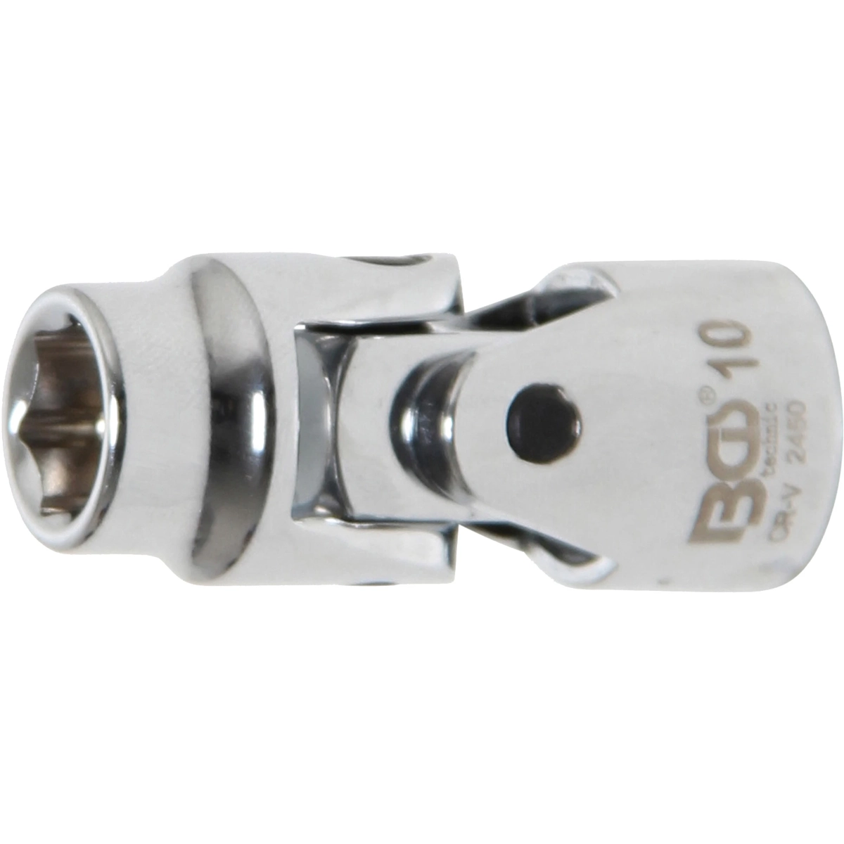 ARTICULACIÓN UNIVERSAL (CARDAN) CROMO SATINADO 1/4